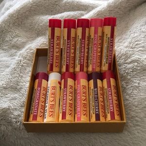Burts bees lip balm bundle